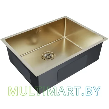 Кухонная мойка Paulmark Next PM215844-BG (брашированное золото) картинка 2